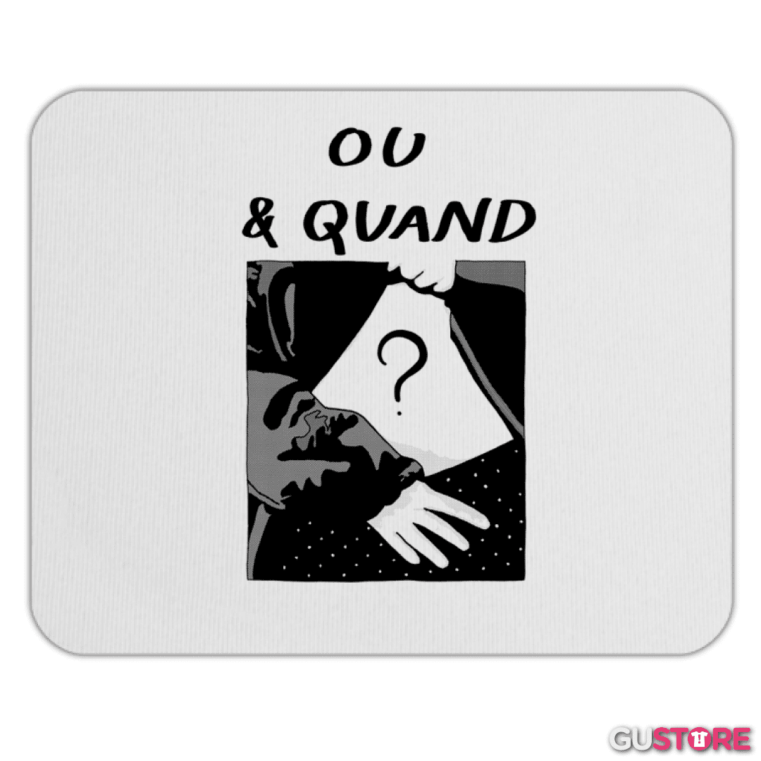 Mousepad OU & QUAND 