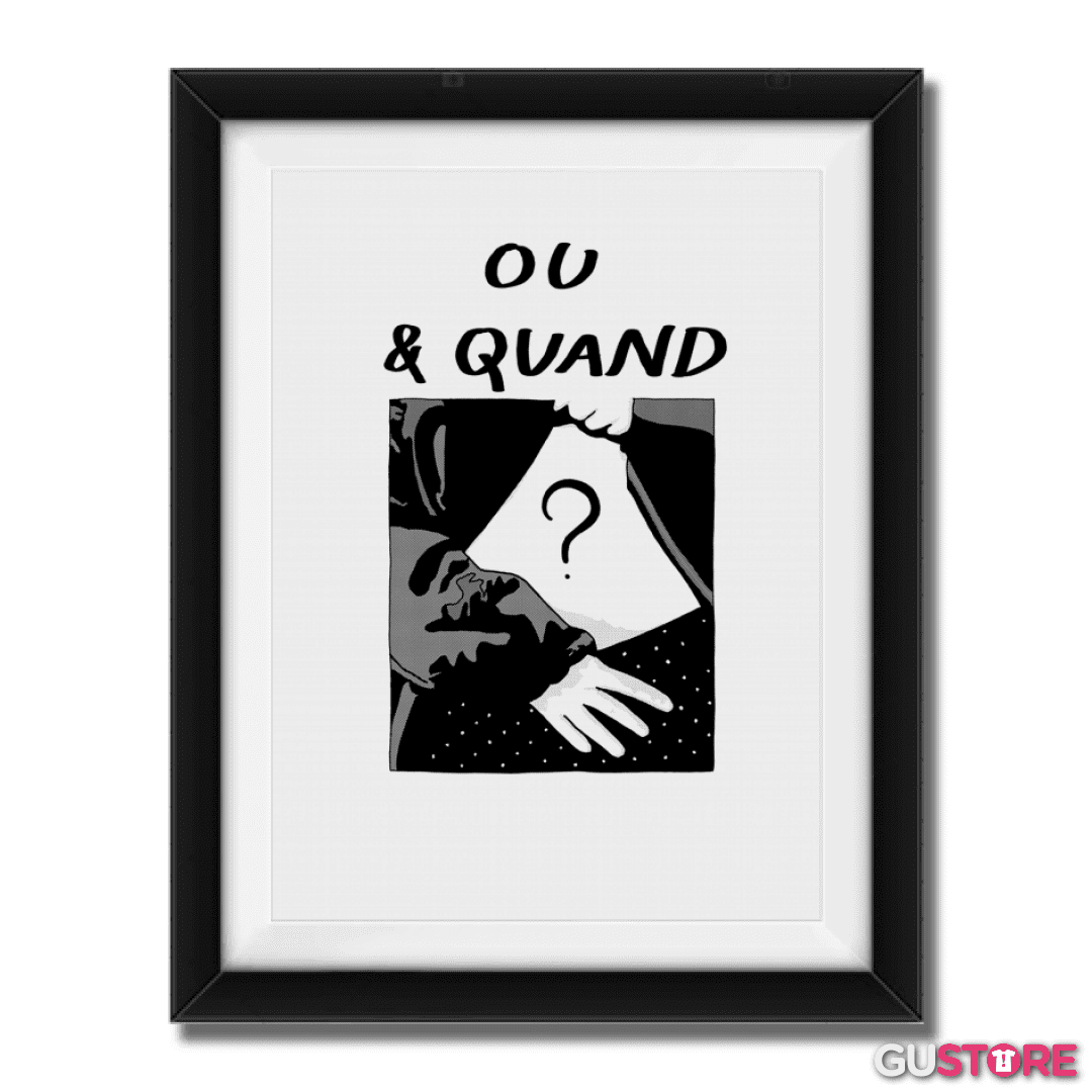 Cuadro decorativo OU & QUAND 
