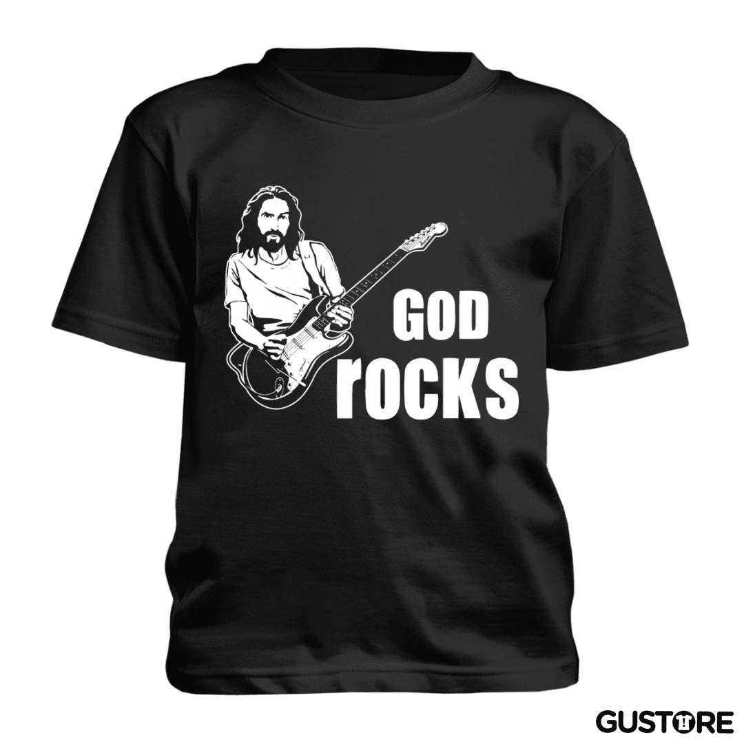 Polera de niño God Rocks