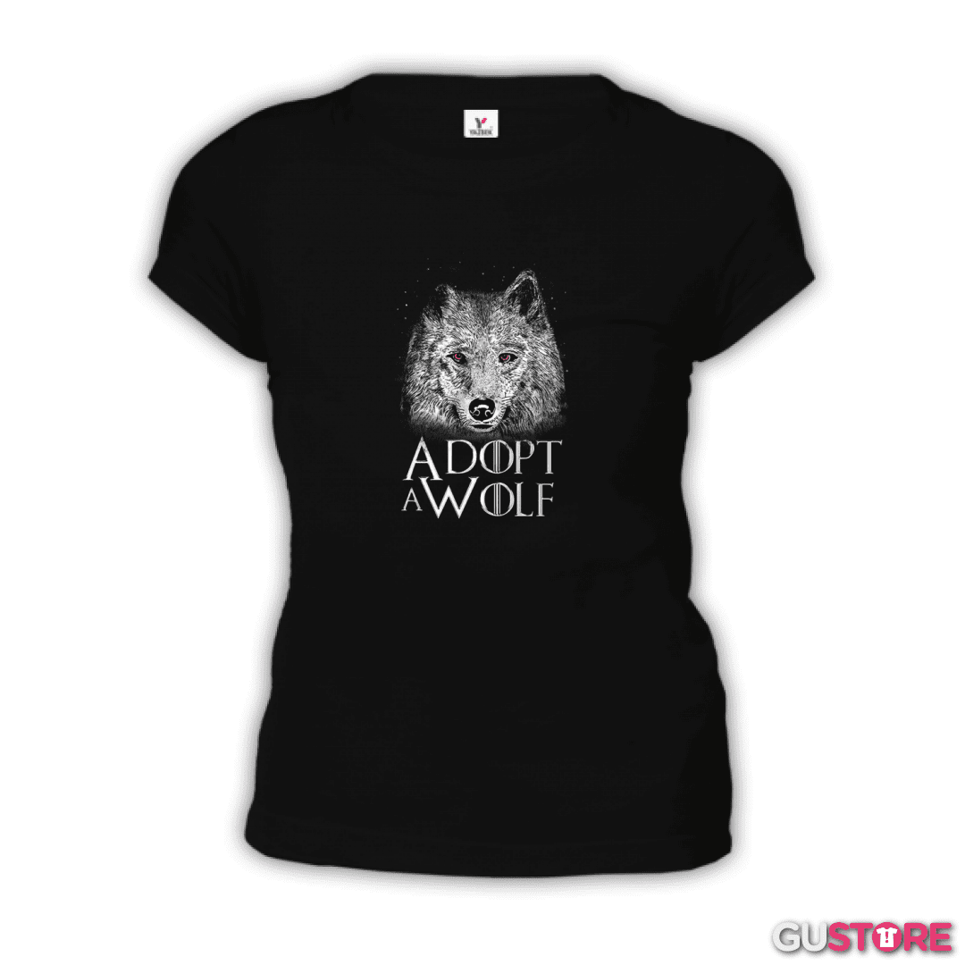 Polera de Mujer Adopt a wolf 