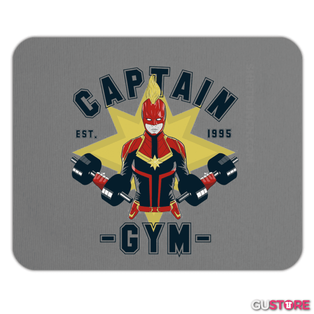 Mousepad Capitana marvel gym