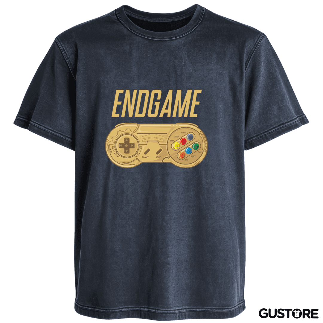 Polera desgastada Control endgame