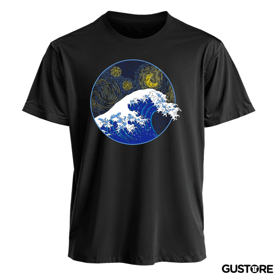 Polera La gran ola starry night