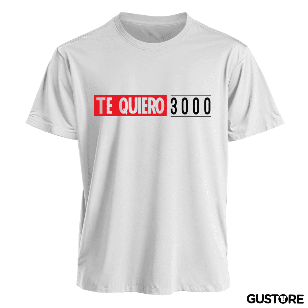 Polera Te quiero 3000