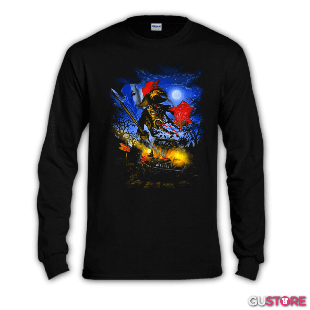 Polera manga larga Iron Maiden