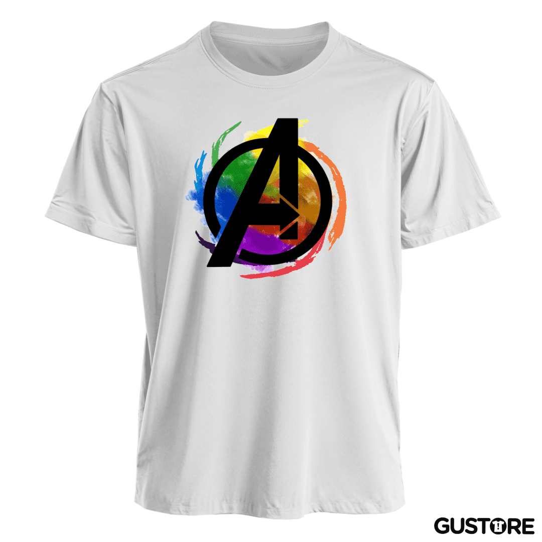 Polera Avengers colors