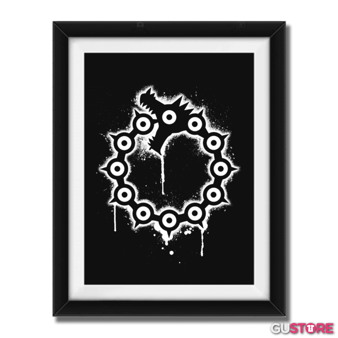 Cuadro decorativo Dragon de la ira