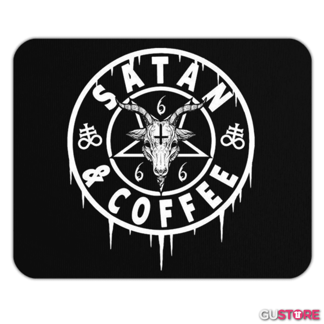 Mousepad Satan coffee