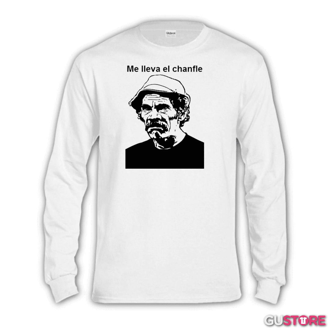 Polera manga larga Me lleva el chanfle