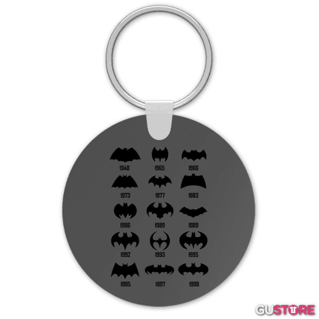 Llavero Batman Logo History