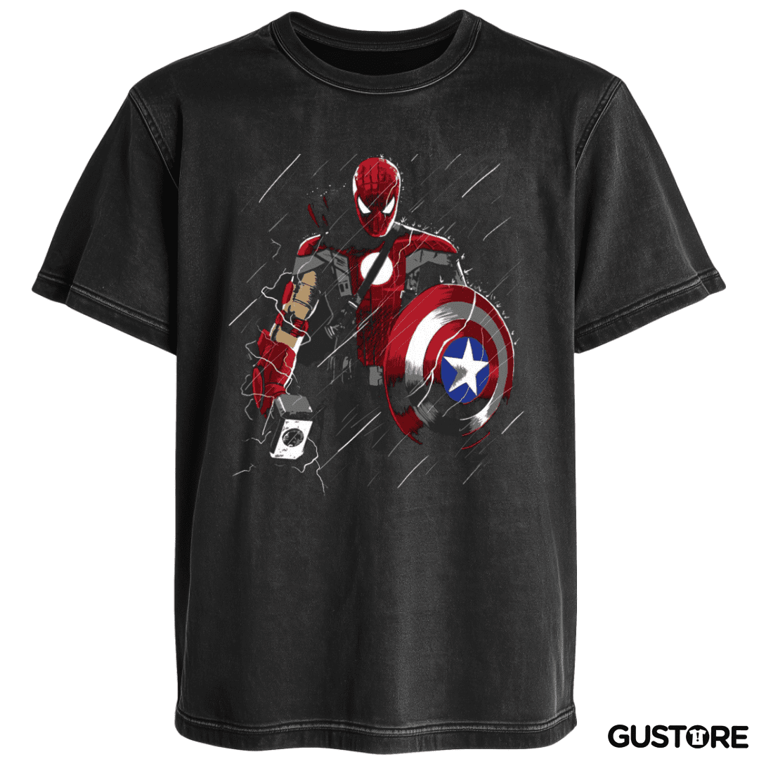 Polera desgastada El heroe definitivo