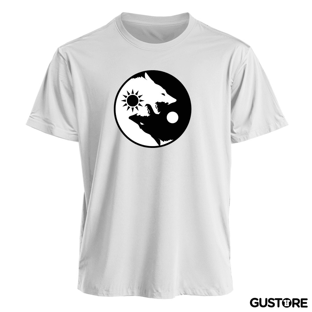 Polera Ying yang wolf