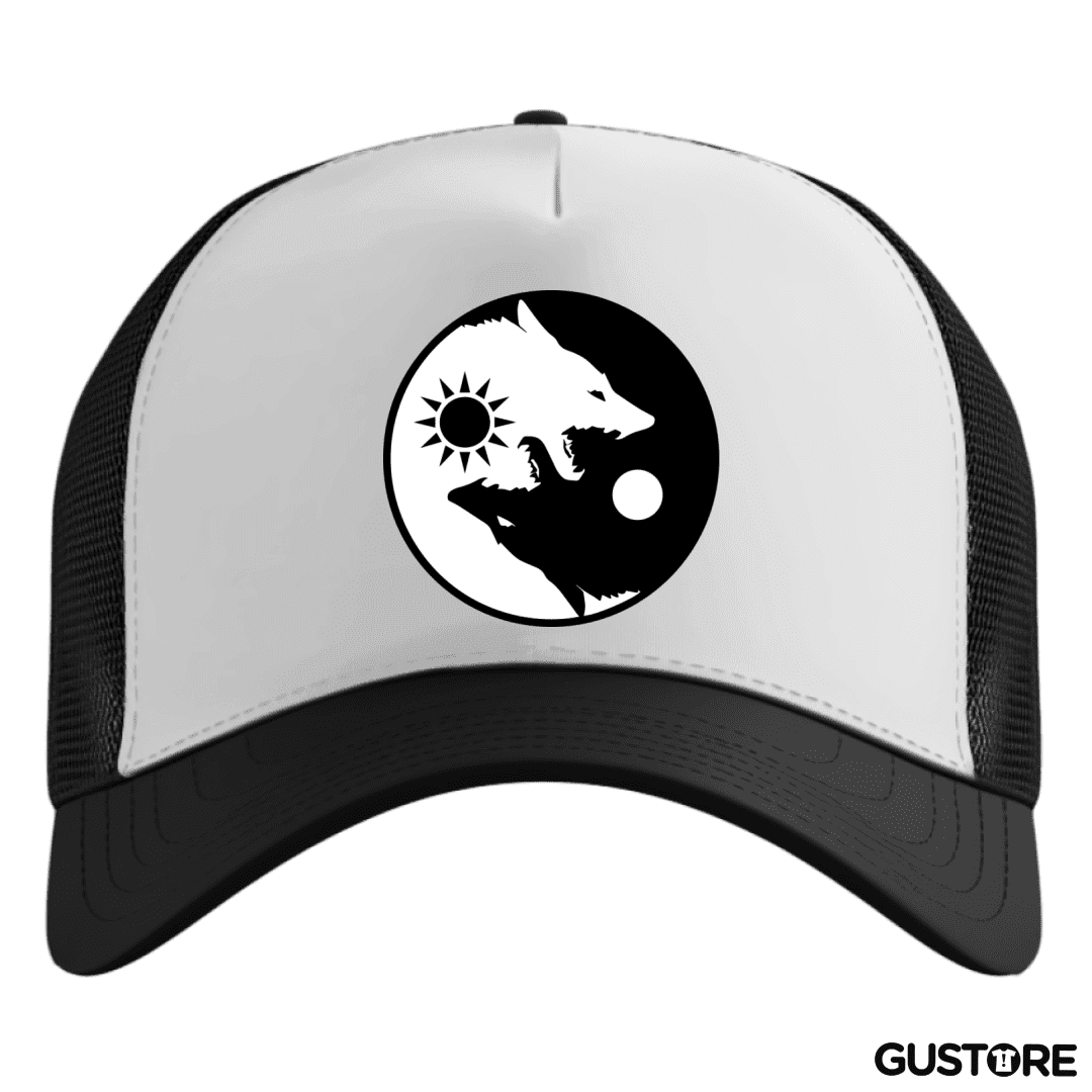 Gorro Ying yang wolf