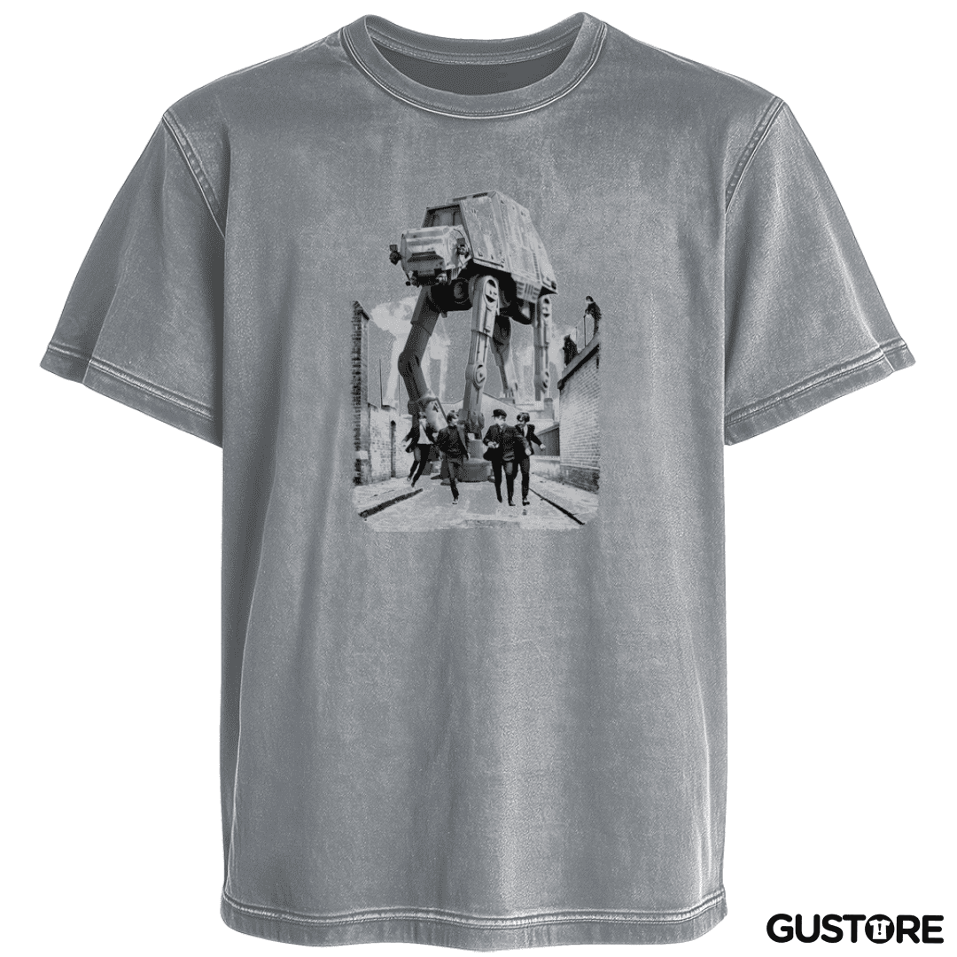 Polera desgastada The Beatles Wars 