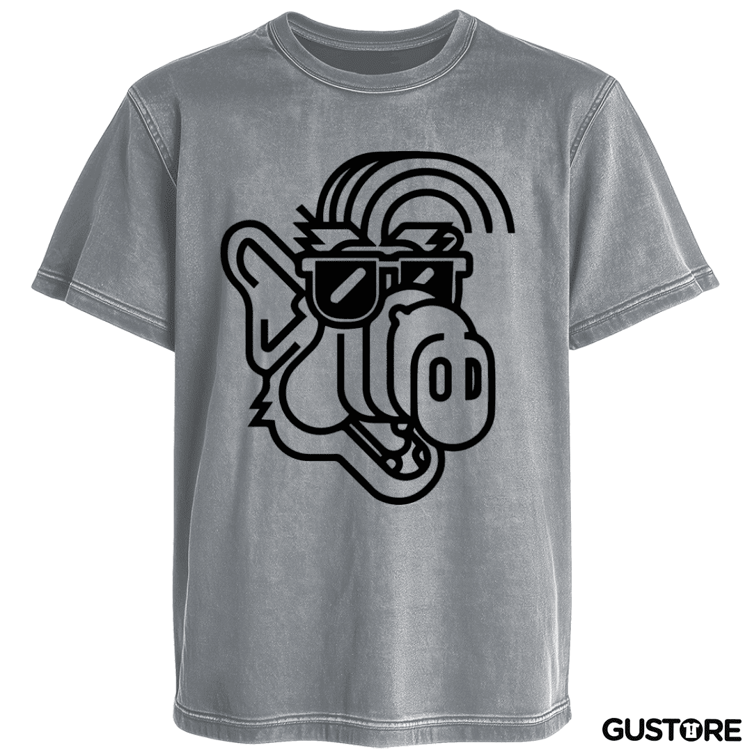 Polera desgastada Alf