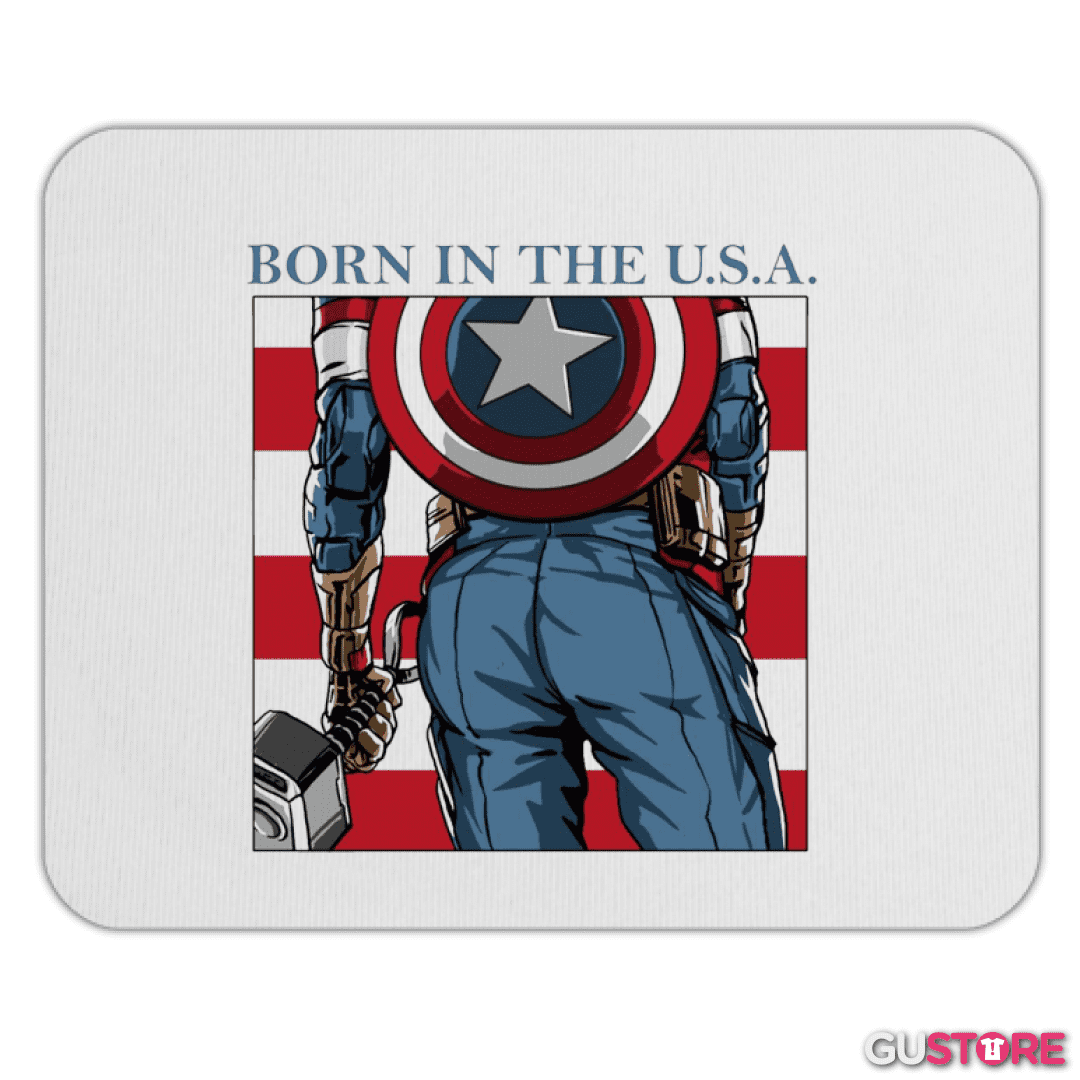 Mousepad Born in the u.s.a