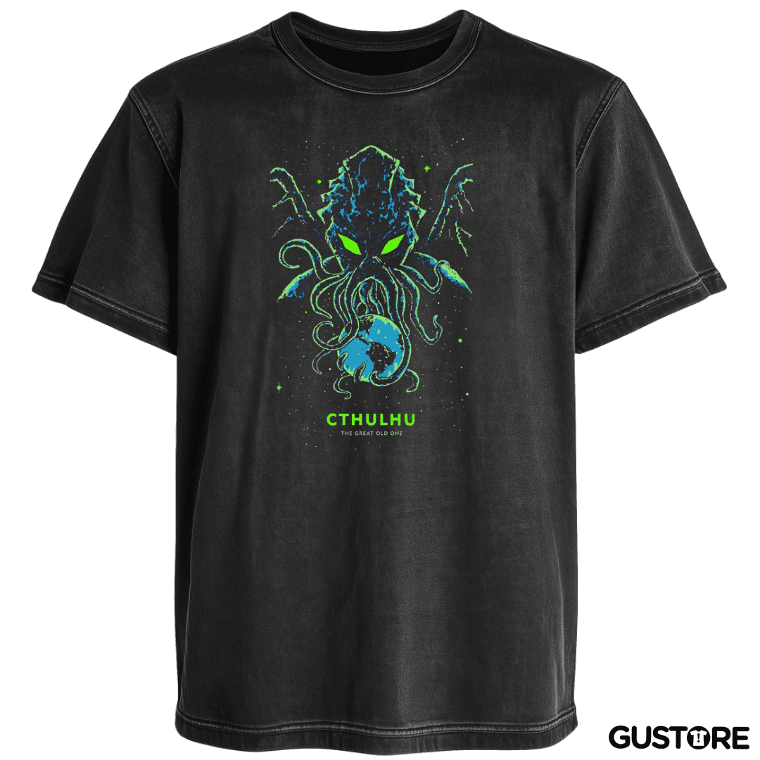 Polera desgastada The great old one