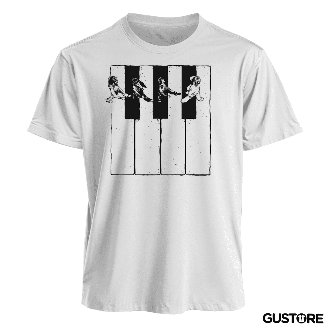 Polera Beatles Teclas