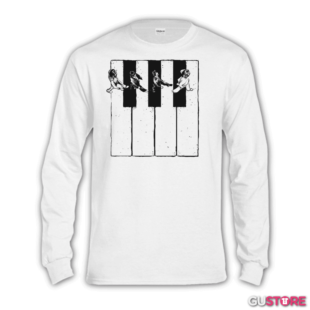 Polera manga larga Beatles Teclas
