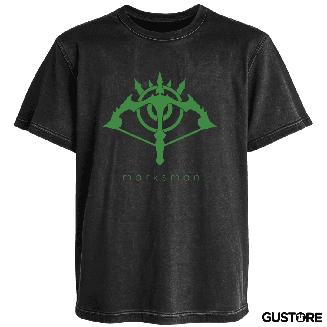 Polera desgastada Marksman