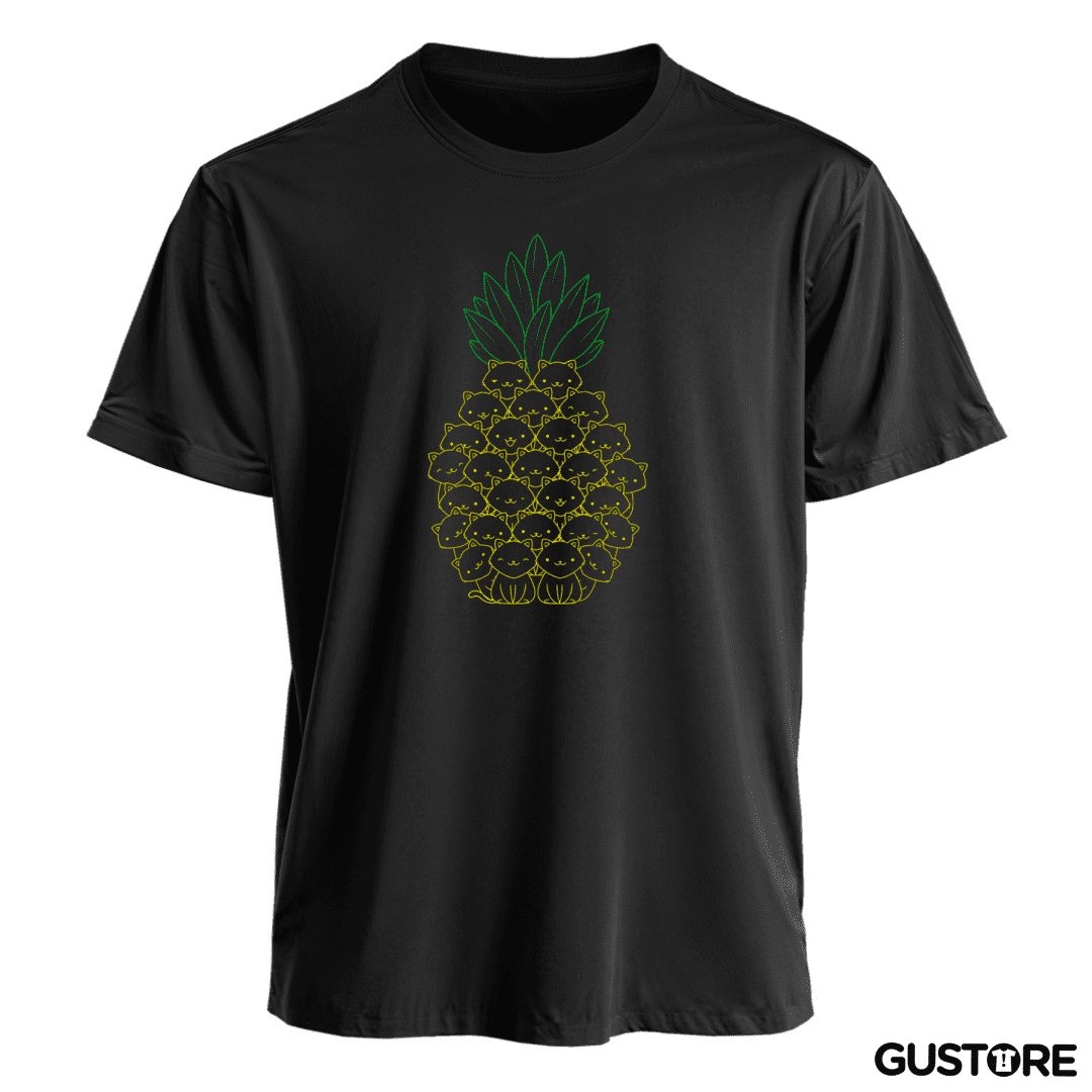 Polera pinneaple cat