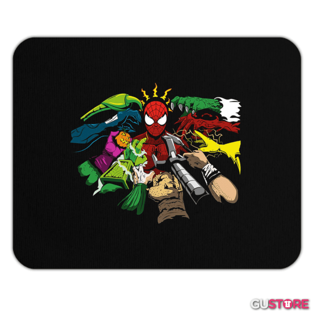 Mousepad spider enemies