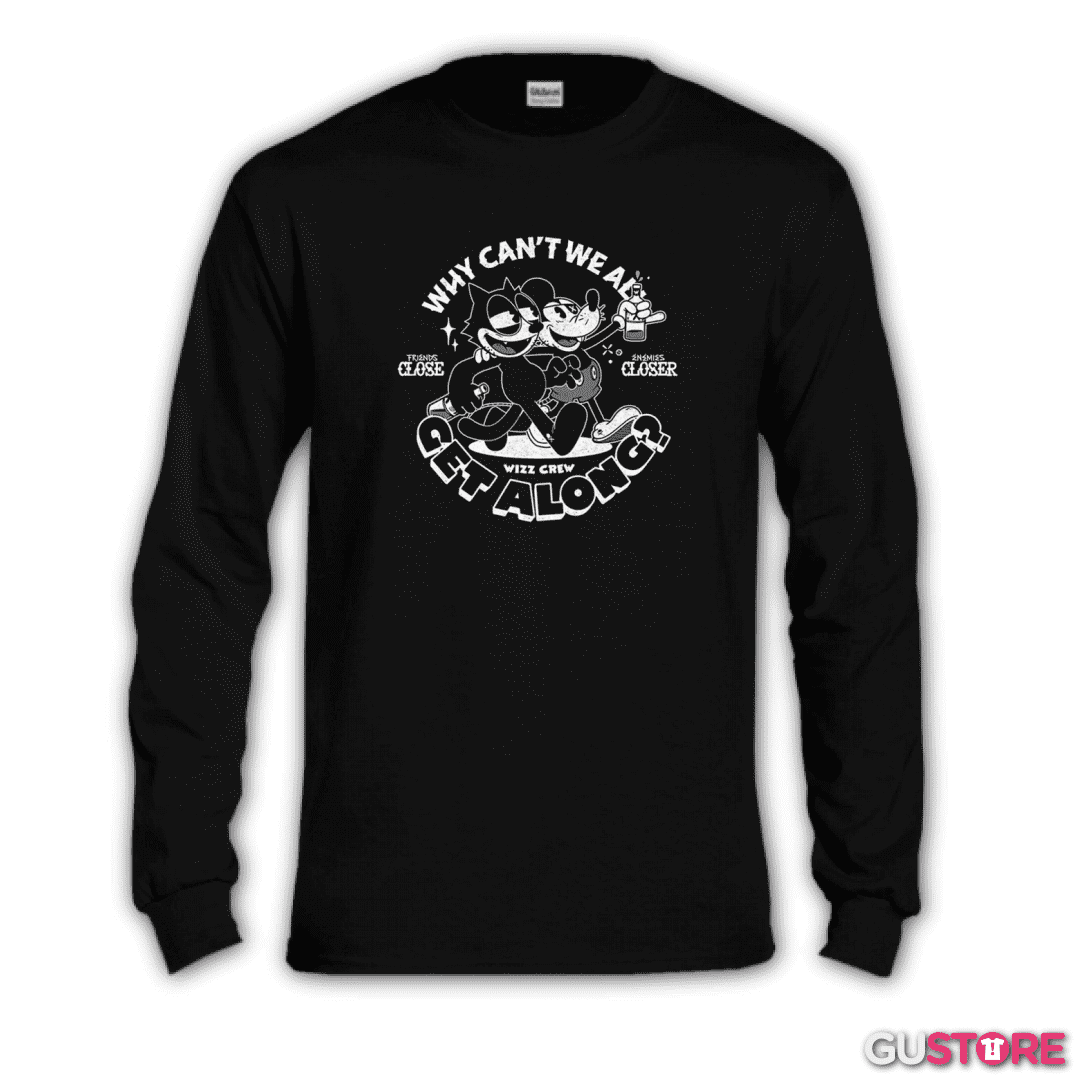Polera manga larga Mick y Felix