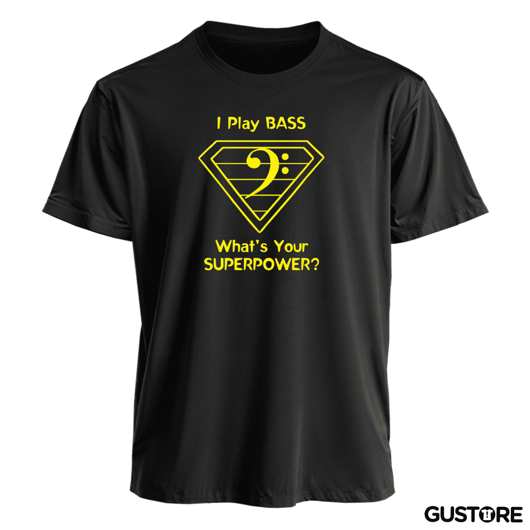 Polera I play bass 