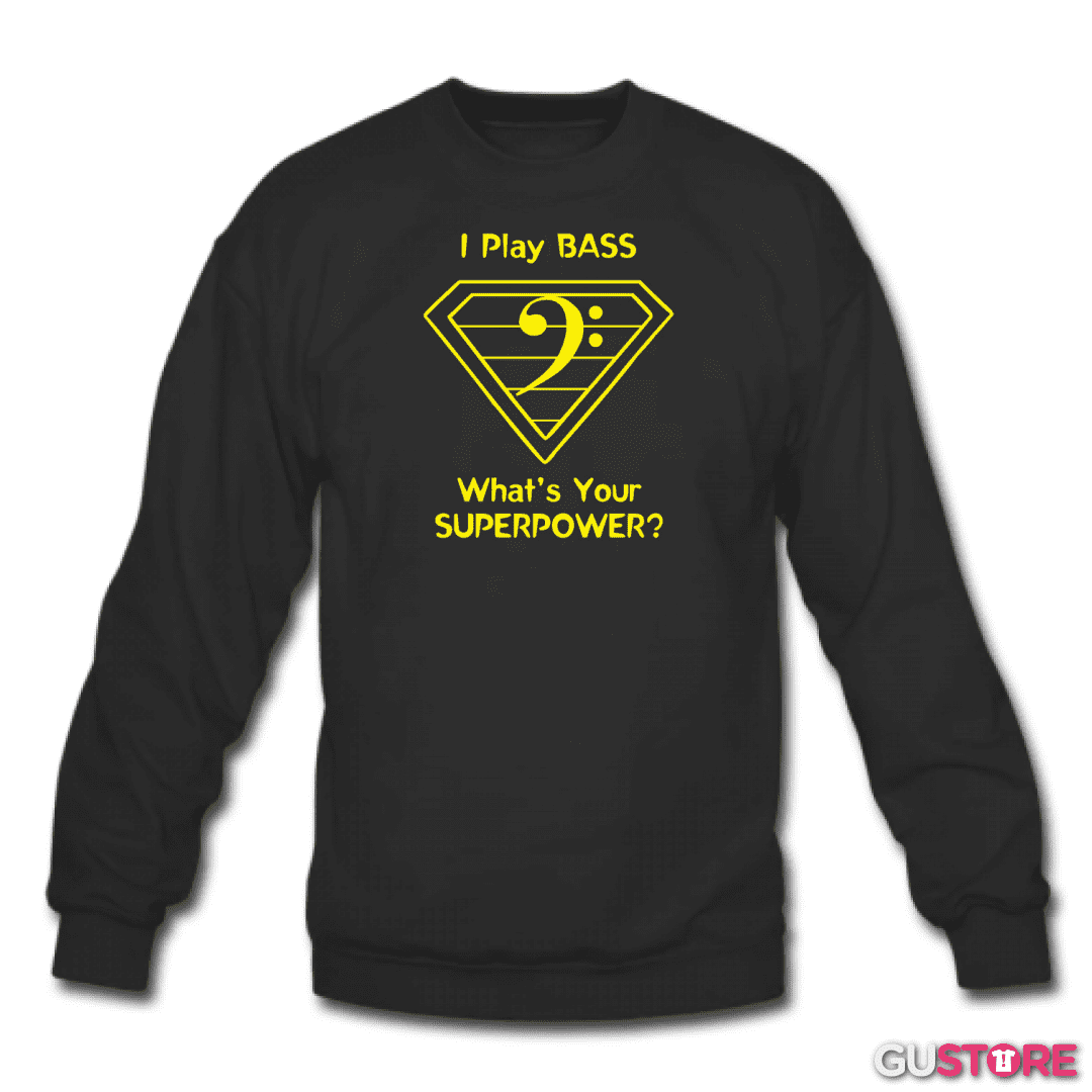 Poleron polo I play bass 