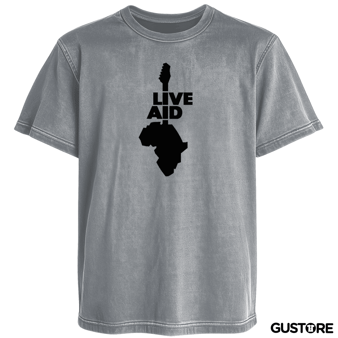 Polera desgastada LIVE AID 