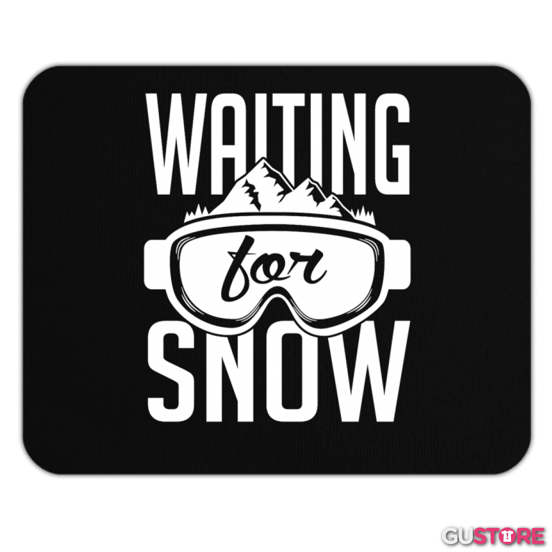 Mousepad Waiting for snow