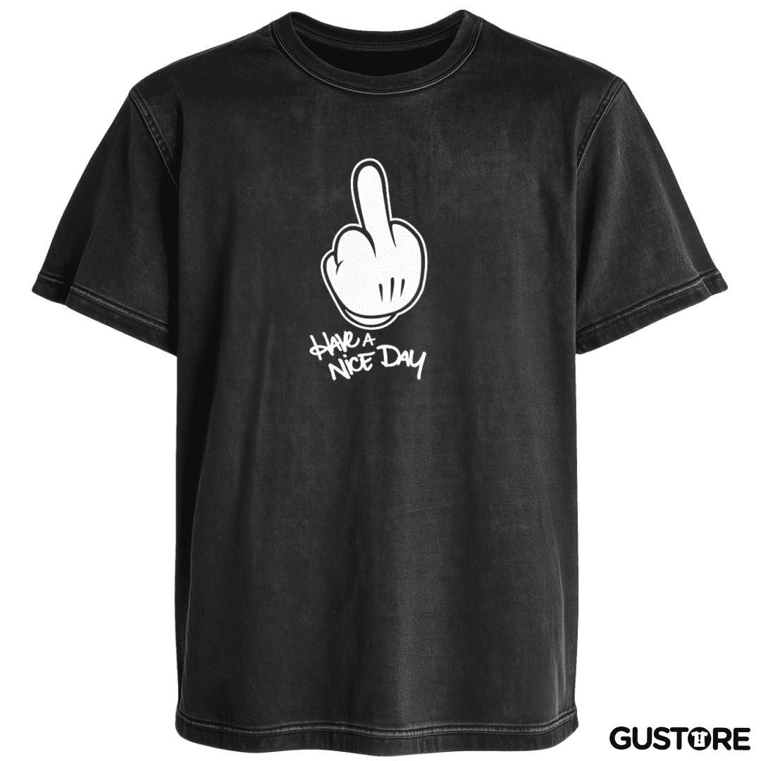 Polera desgastada Que tengas un lindo dia 