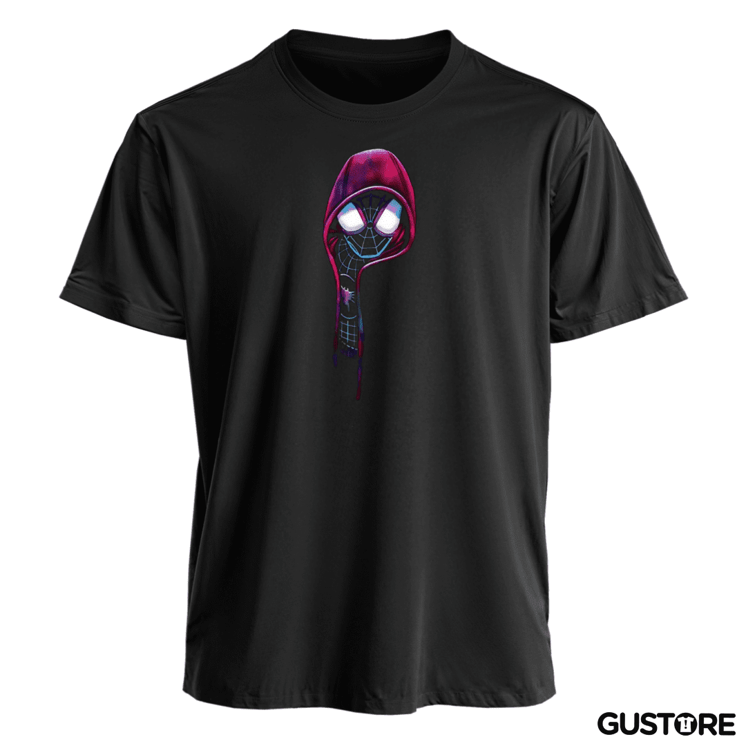 Polera Spider Capucha 