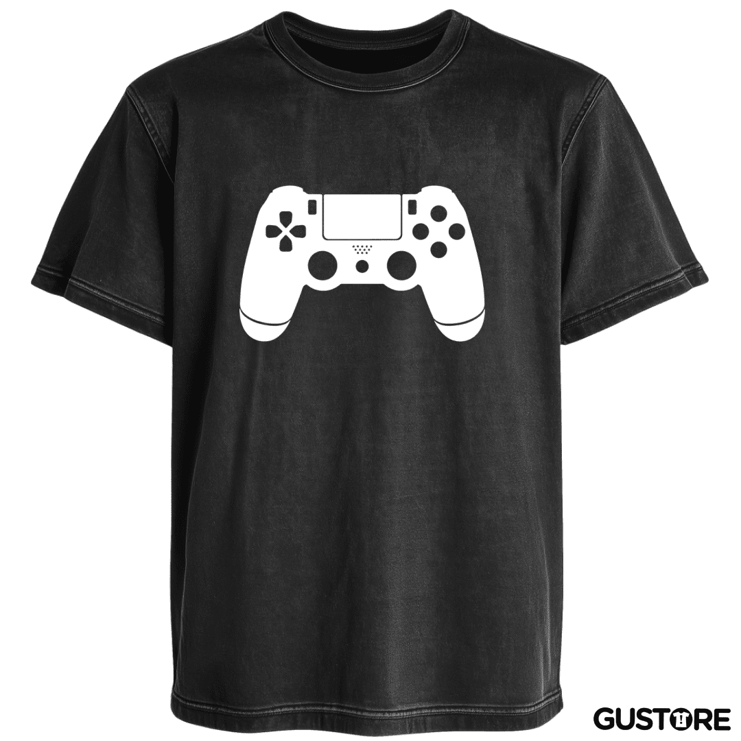 Polera desgastada Joystick PS4