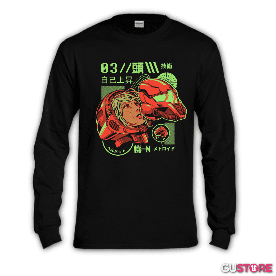 Polera manga larga La samus 2