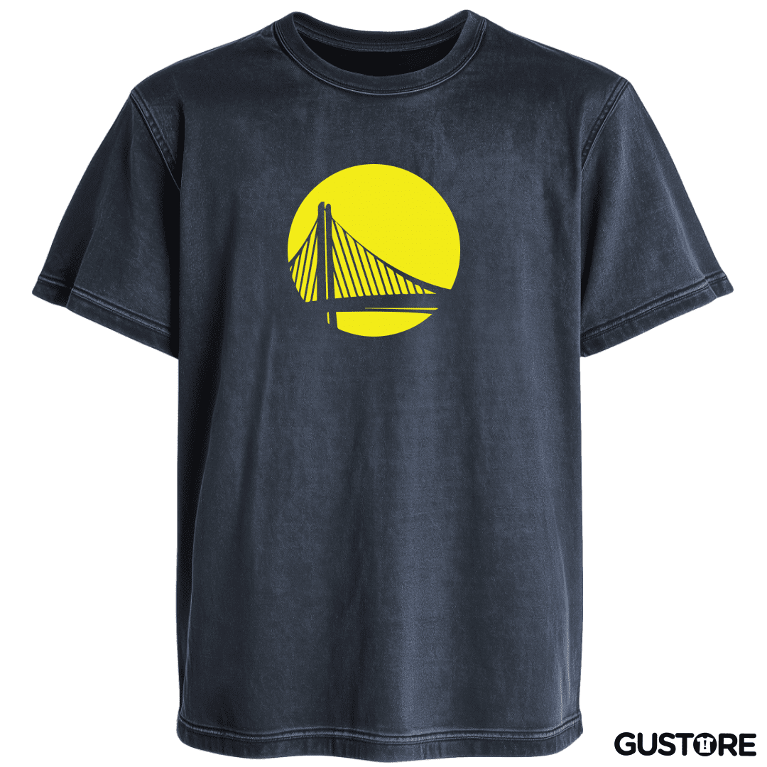 Polera desgastada Golden state