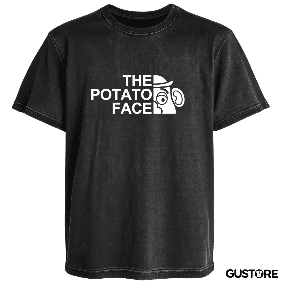 Polera desgastada The Potato Face