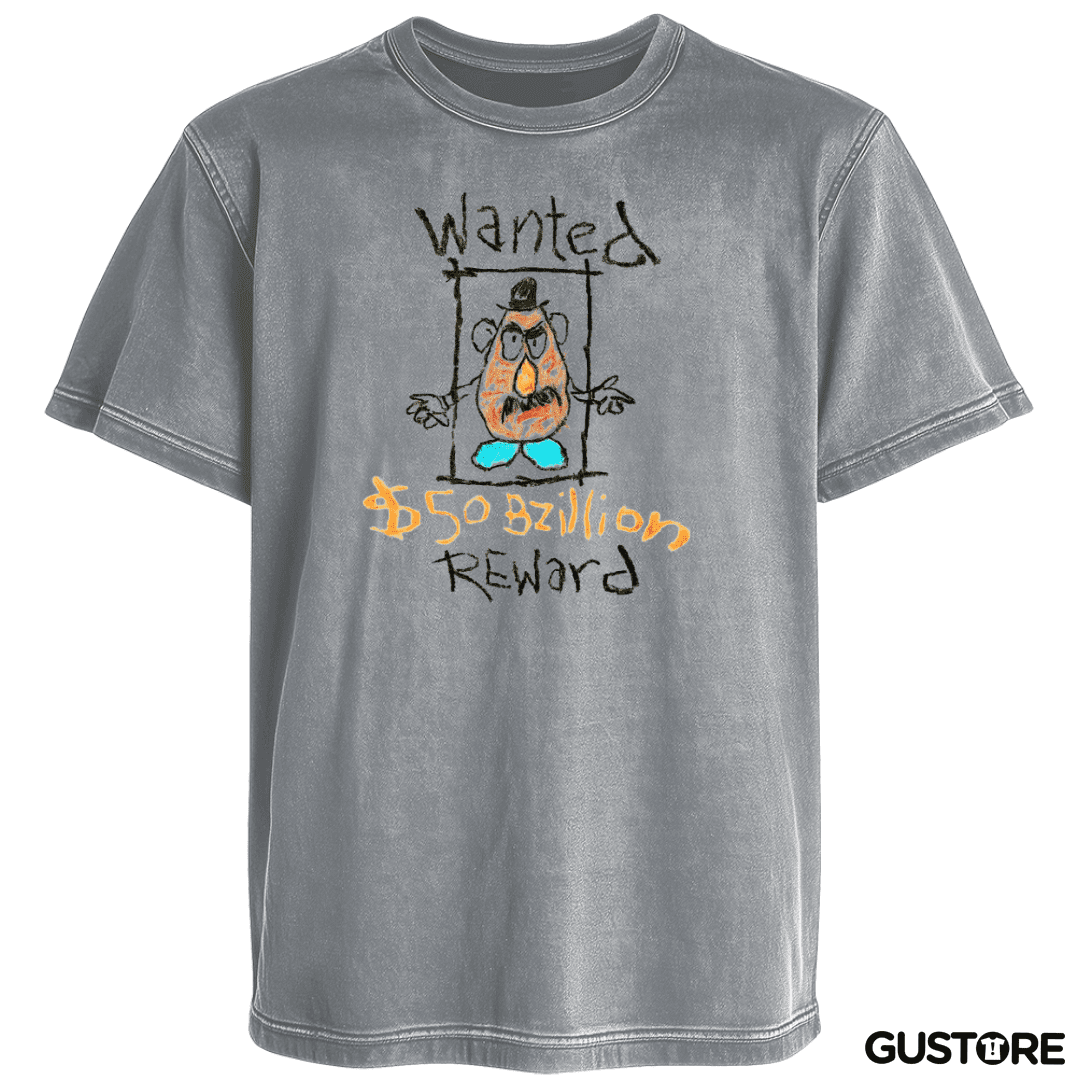 Polera desgastada Sr cara de papa recompensa