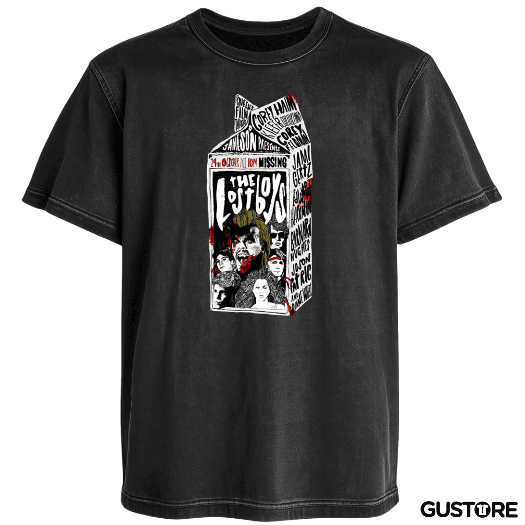 Polera desgastada The lost boys missing