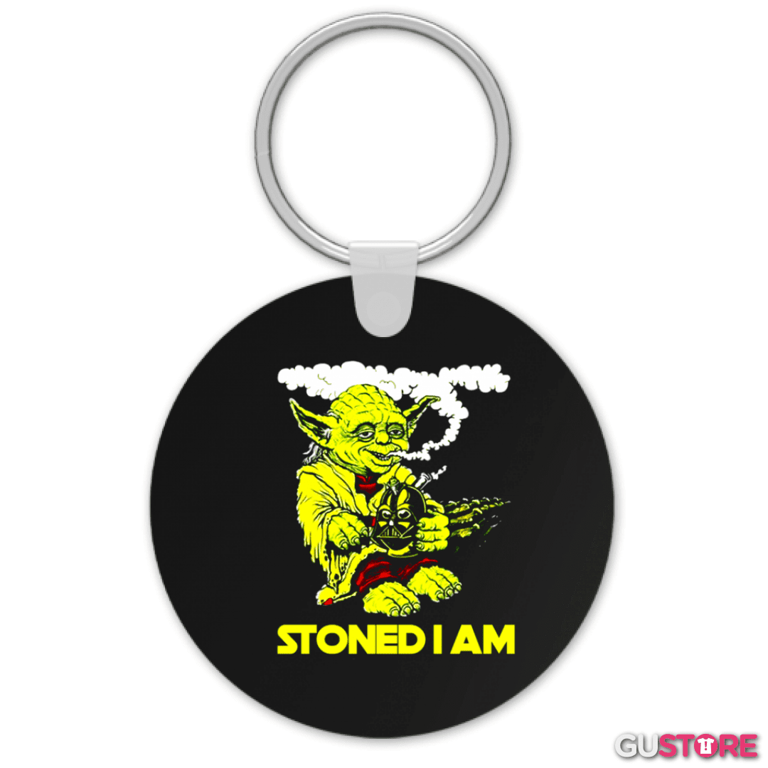 Llavero Stoned i am