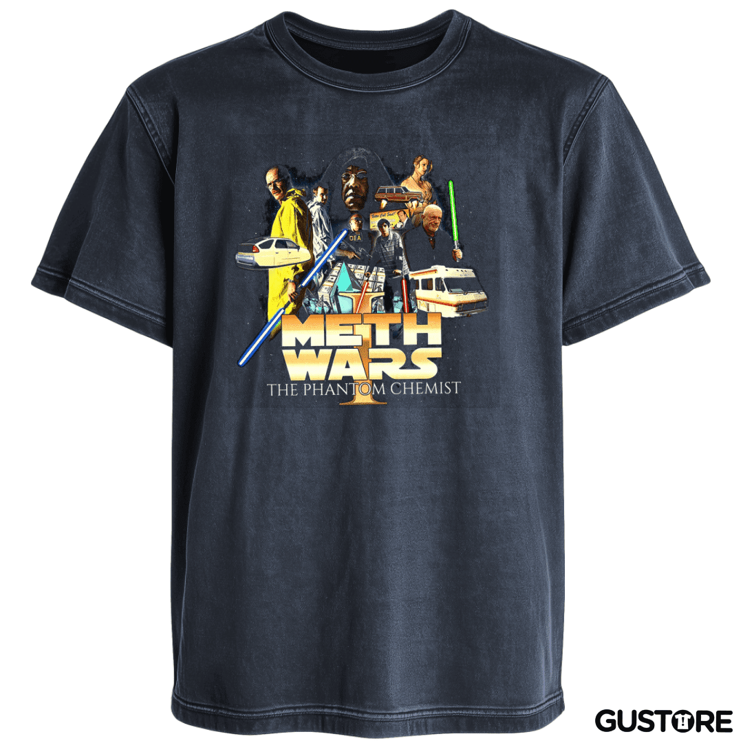 Polera desgastada Breaking Wars