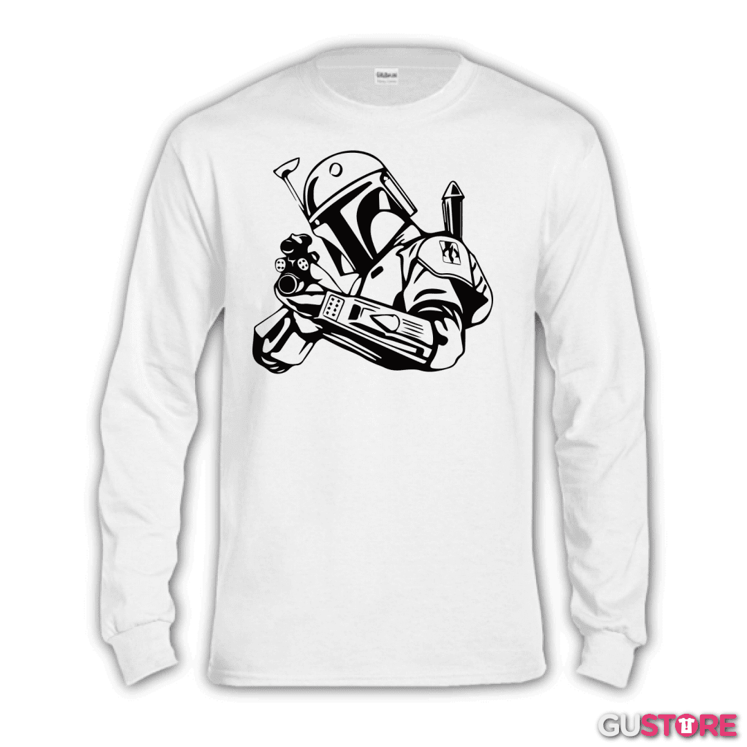 Polera manga larga Boba Fett