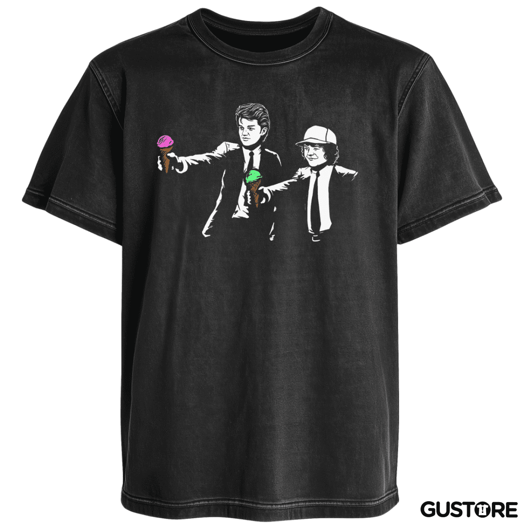 Polera desgastada Stranger things 5