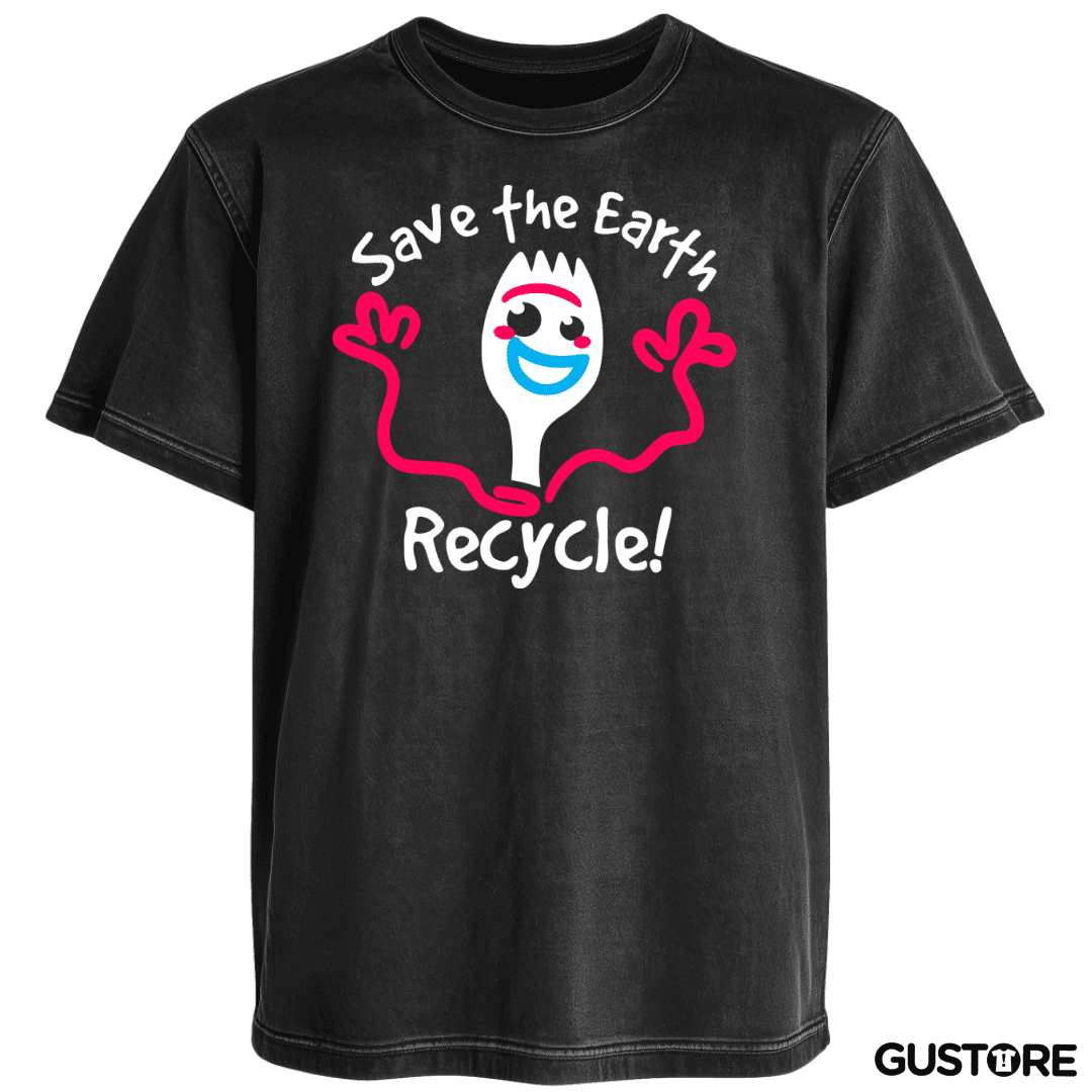 Polera desgastada Recycle