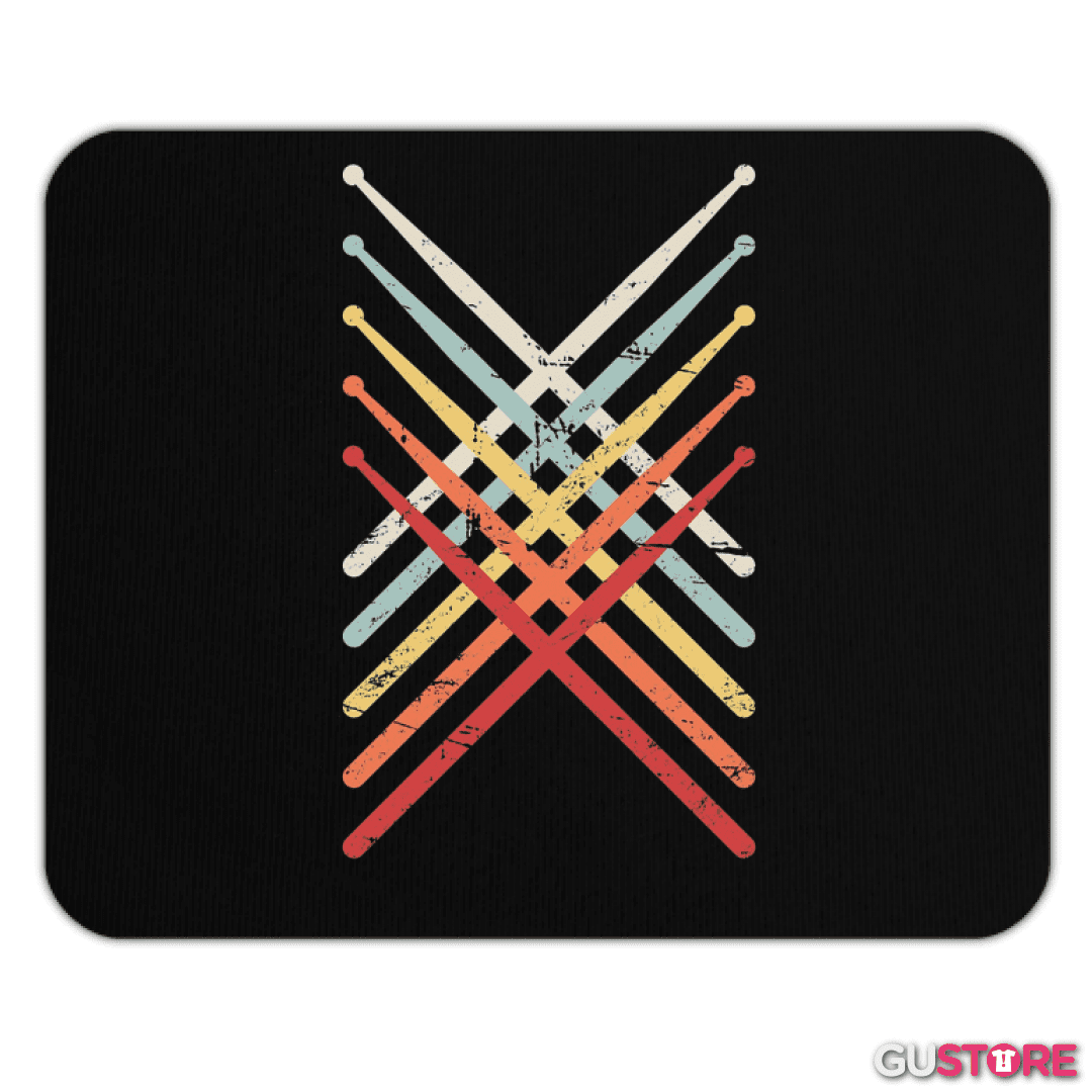 Mousepad Baquetas colores