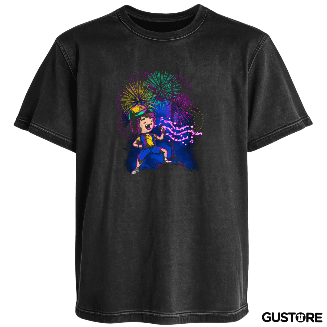 Polera desgastada never ending story