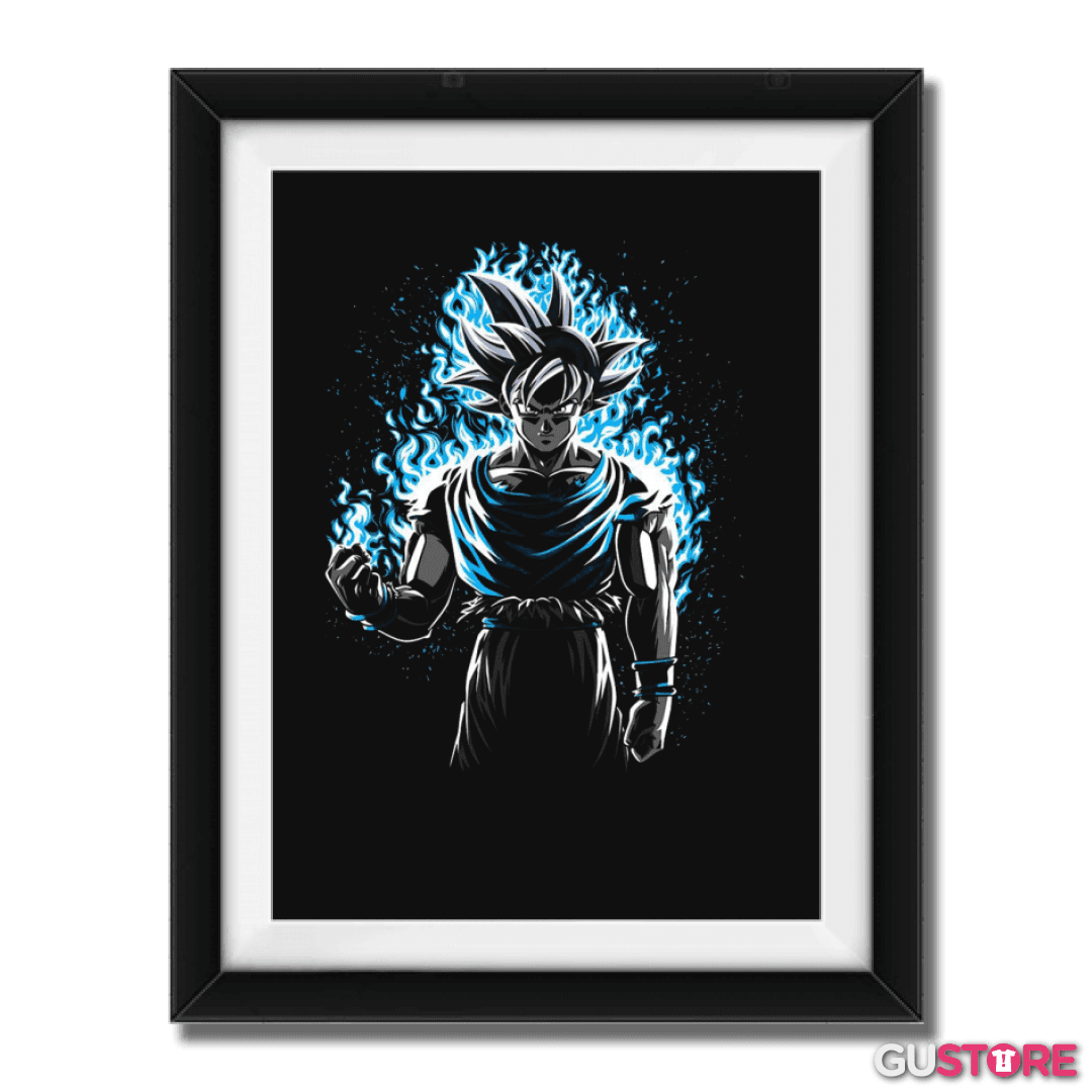 Cuadro decorativo Goku ultra instinto