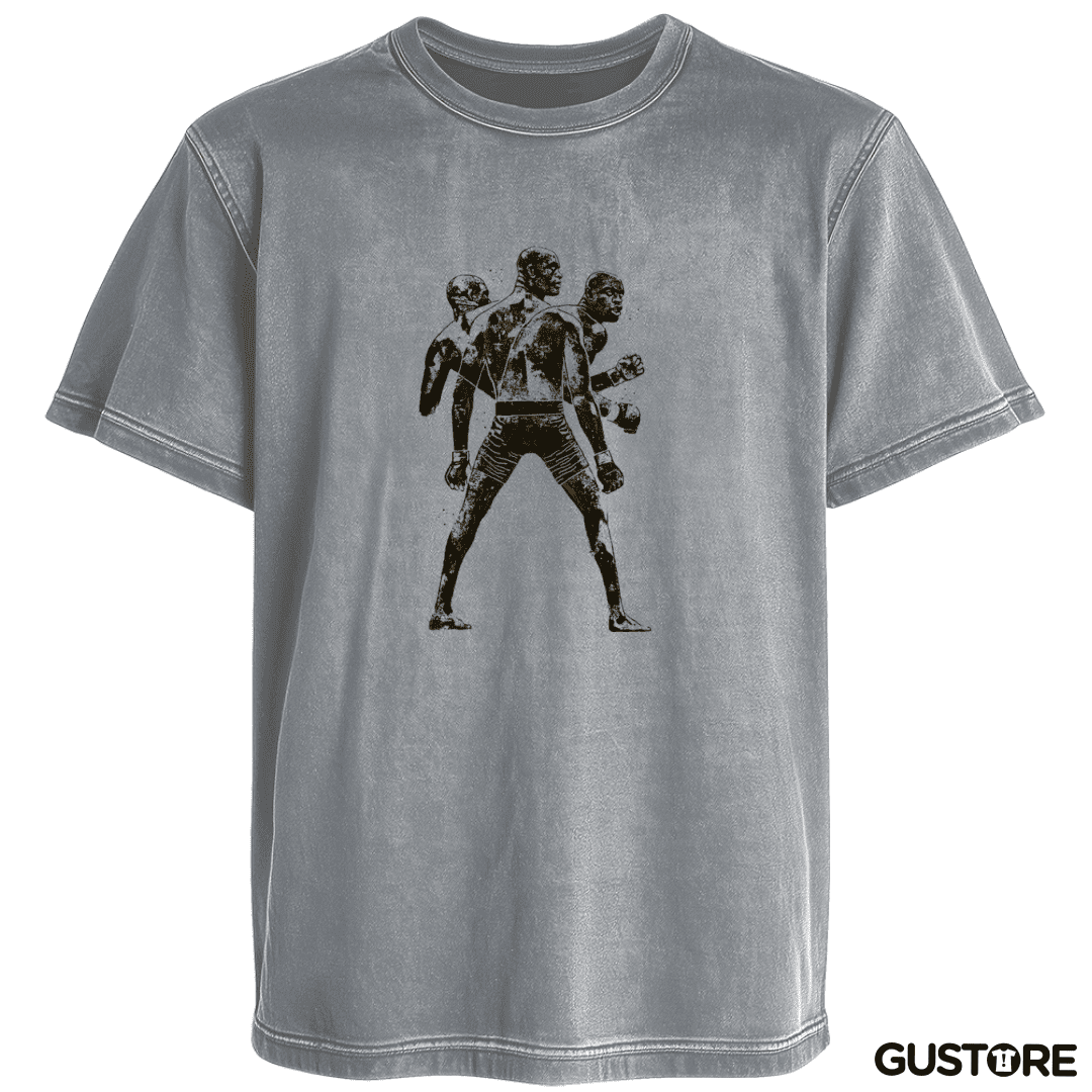 Polera desgastada Boxeo