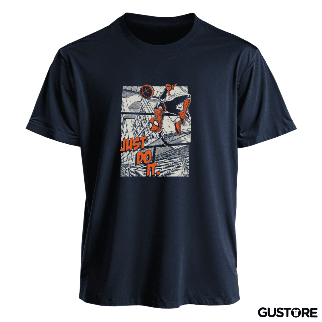 Polera Just do it spiderman