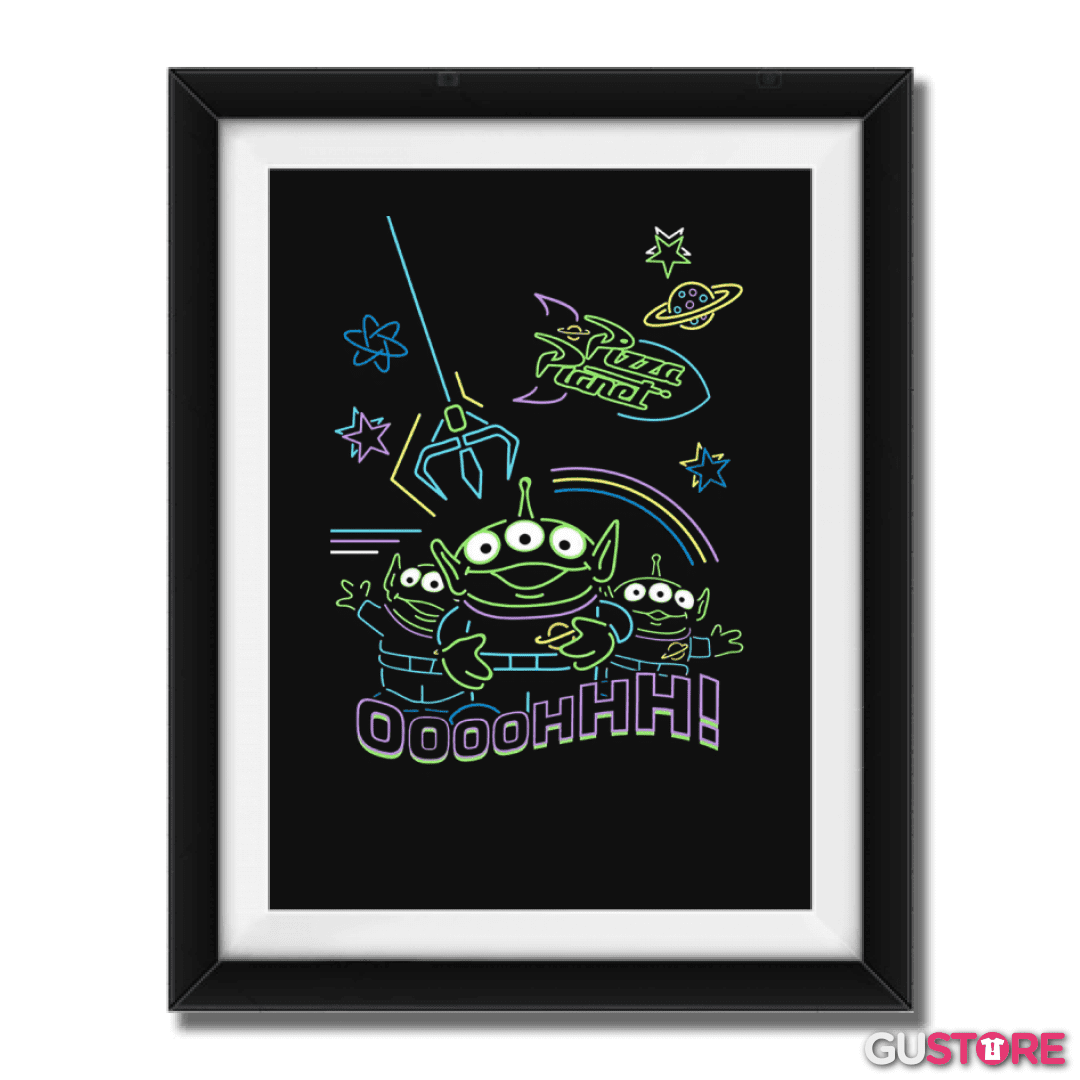 Cuadro decorativo Marcianitos